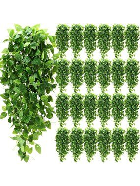 48 Pcs Faux Hanging Plants - 3.6FT Ivy Vines for Indoor/Outdoor Decor, Wedding